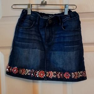 Girls size 10 jean skirt